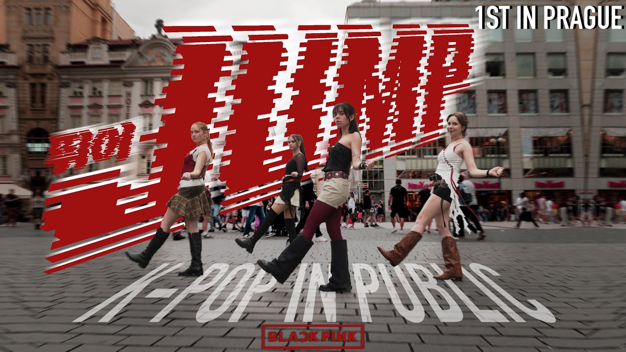 K-POP IN PUBLIC | ONE TAKE | “JUMP” (뛰어)– BLACKPINK 블랙핑크 | First in Prague 🇨🇿 by NEVEN