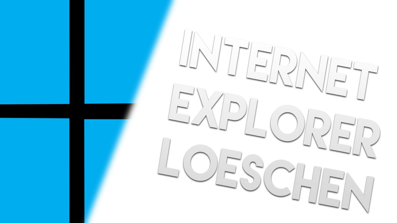 WINDOWS | Internet Explorer deinstallieren