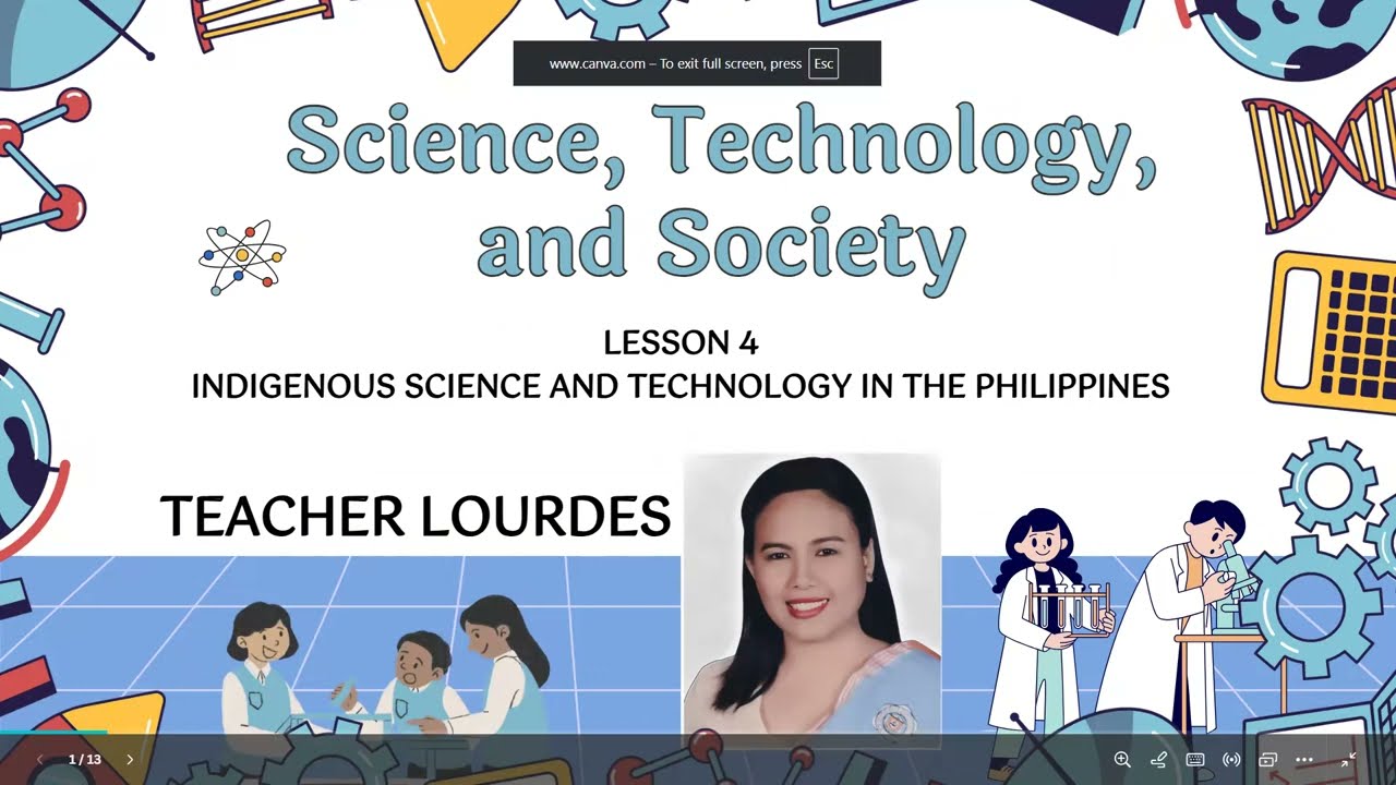 Lesson 4. Indigenous Science and Technology in the Philippines