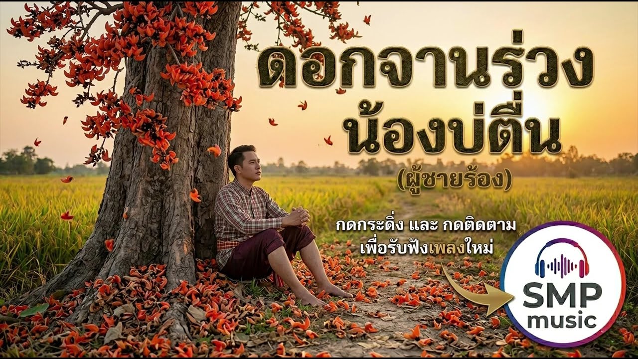 ดอกจานร่วง น้องบ่ตื่น - ไม้ เมืองอุบล [official audio]