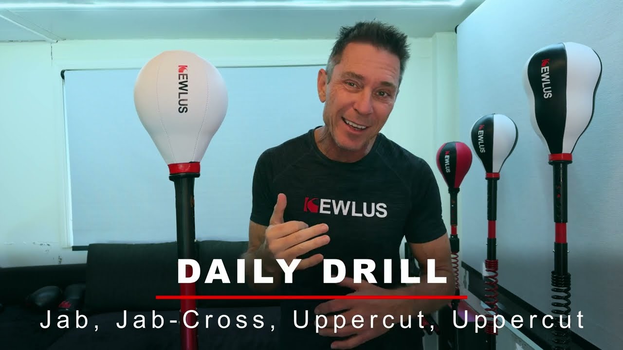 Cobra Bag Drill: Jab, Jab-Cross (1-2), Uppercut, Uppercut