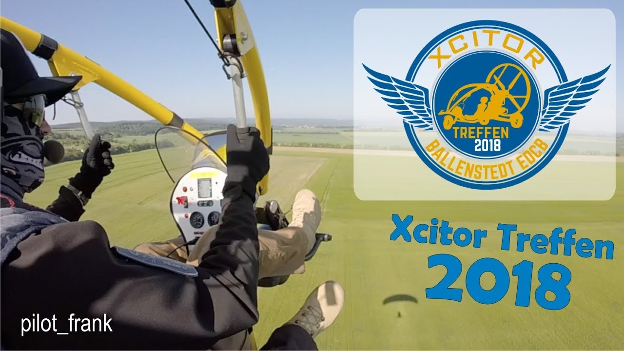 Xcitor-Treffen 2018 in Ballenstedt EDCB / Fresh Breeze Xcitor Motorschirm-Trike