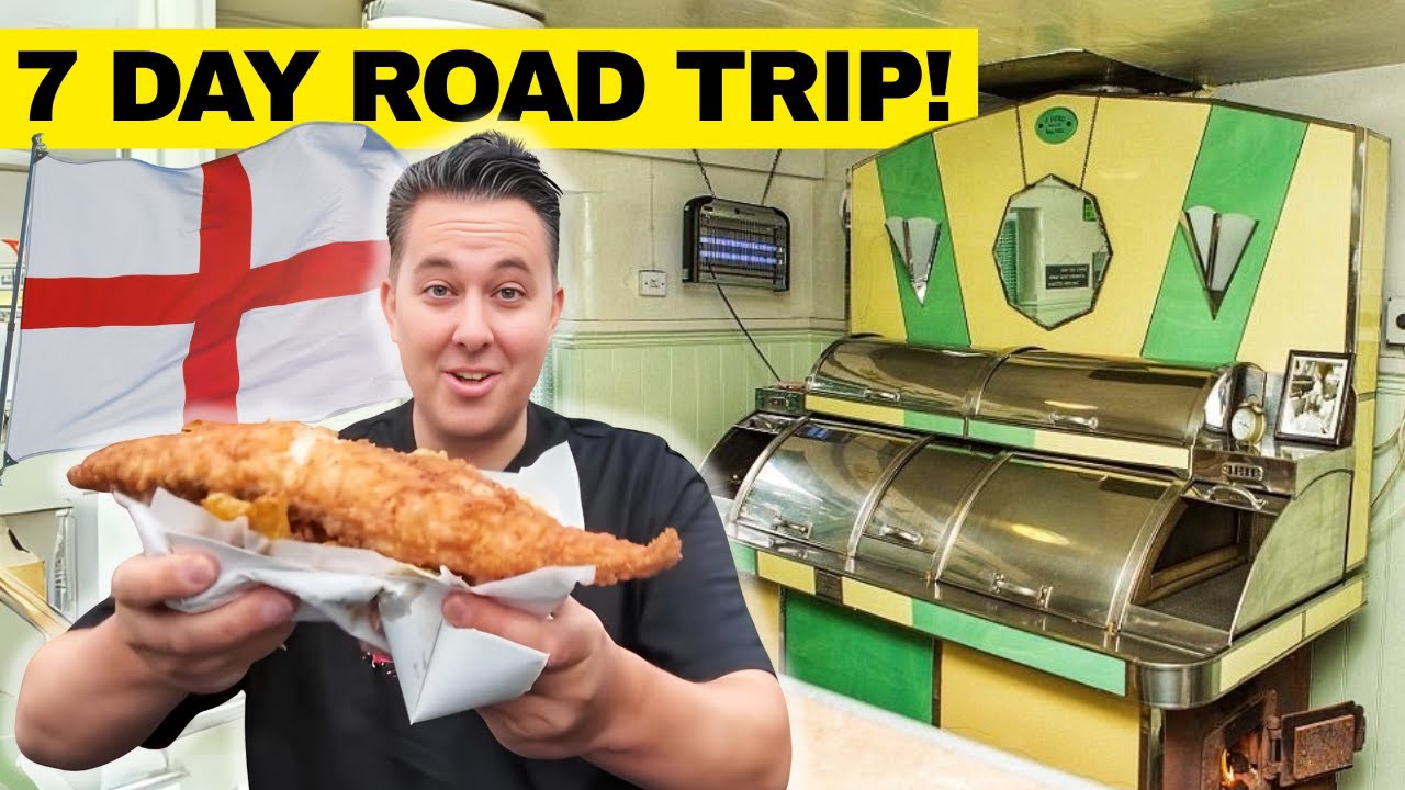 Finding the Top 10 Old School English Chippys & Cafes!