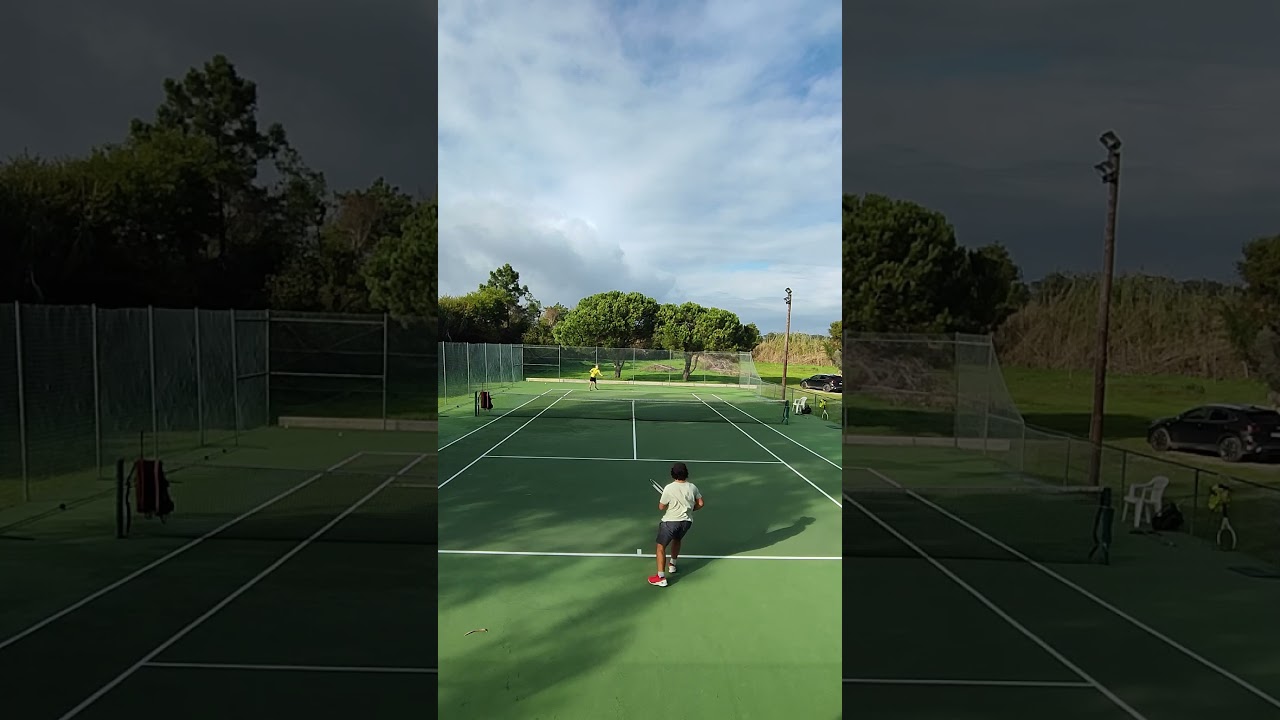 Jogando com um colega de treino_310 