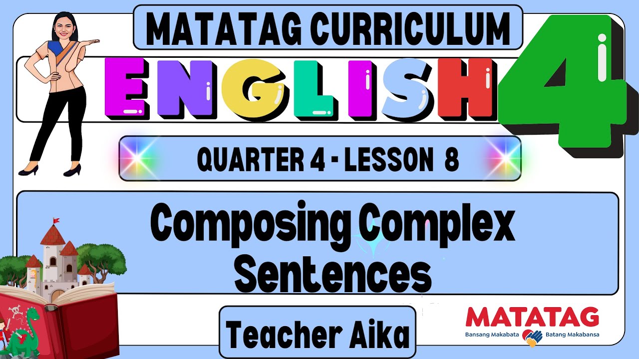 ENGLISH 4 Quarter 4 Lesson 8 COMPOSING COMPLEX SENTENCES Revised K- 12