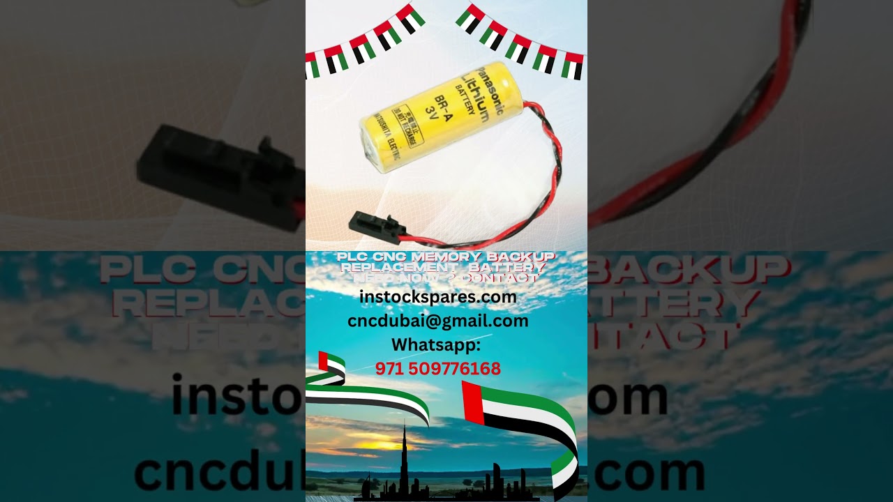 #CR14250SE 3V PLC Lithium Battery for SANYO CR14250SE Battery 1747-BA Backup Power Supply Brown Plug