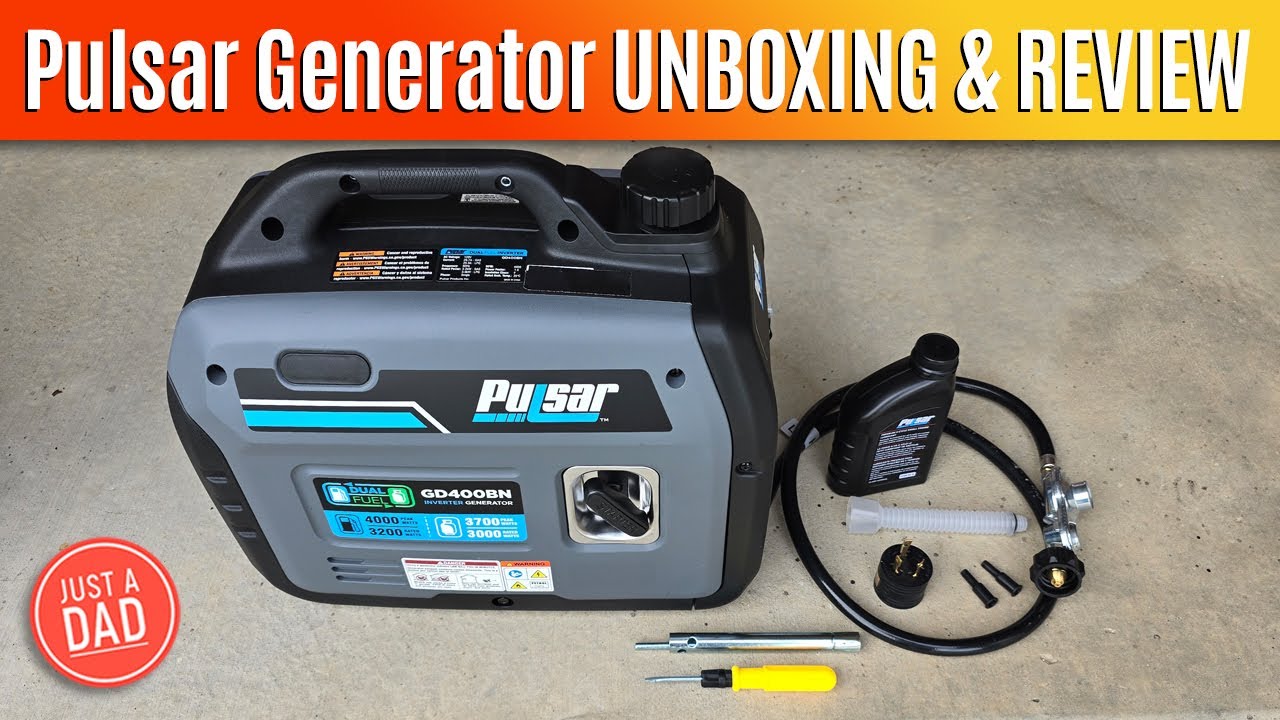 Pulsar Generator GD400BN UNBOXING & REVIEW