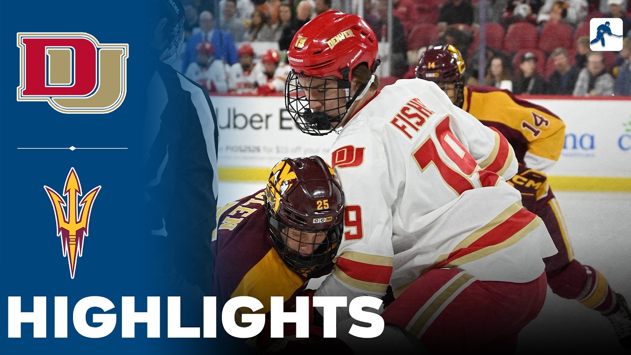 Denver vs Arizona State | NCAA College Hockey | Highlights - February 27, 2026