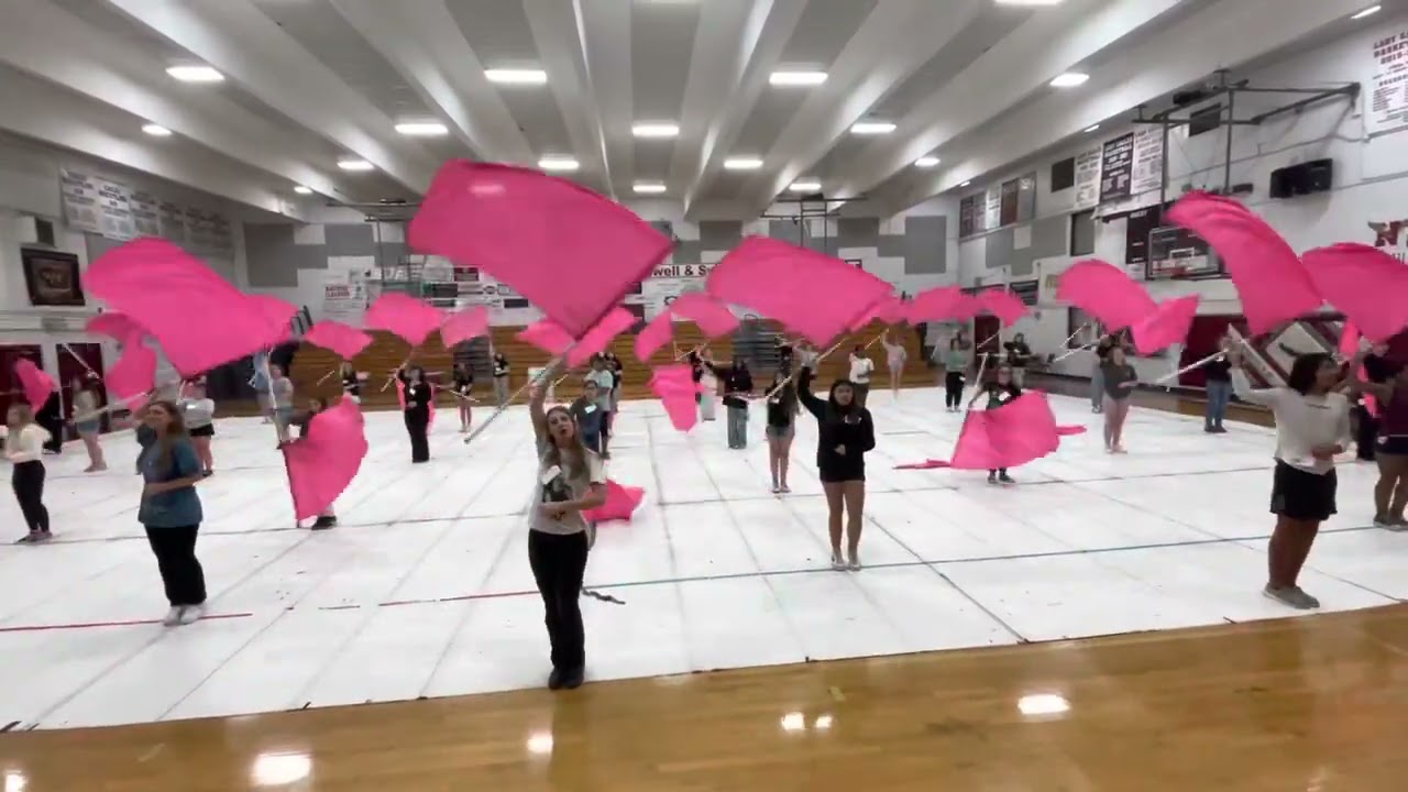 colorguard 2023-2024 clinic routine