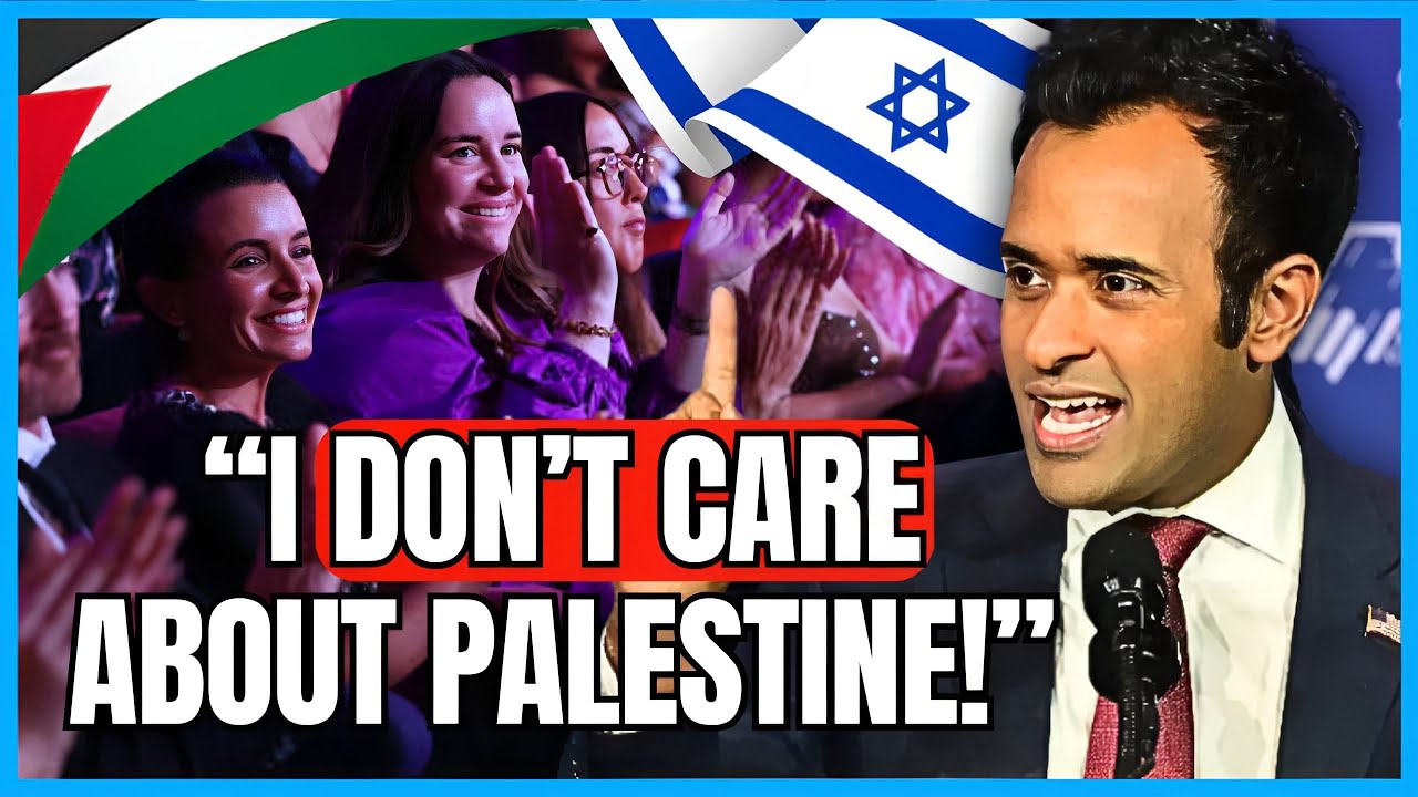 Vivek Ramaswamy ENDS The Two State Delusion Live On Stage - Jewish Crowd Erupts! 
