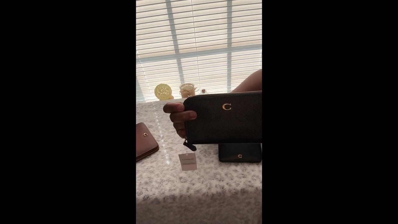 🛍️Coach Medium Zip Around Wallet vs Coach Slim Card Case 🛍️