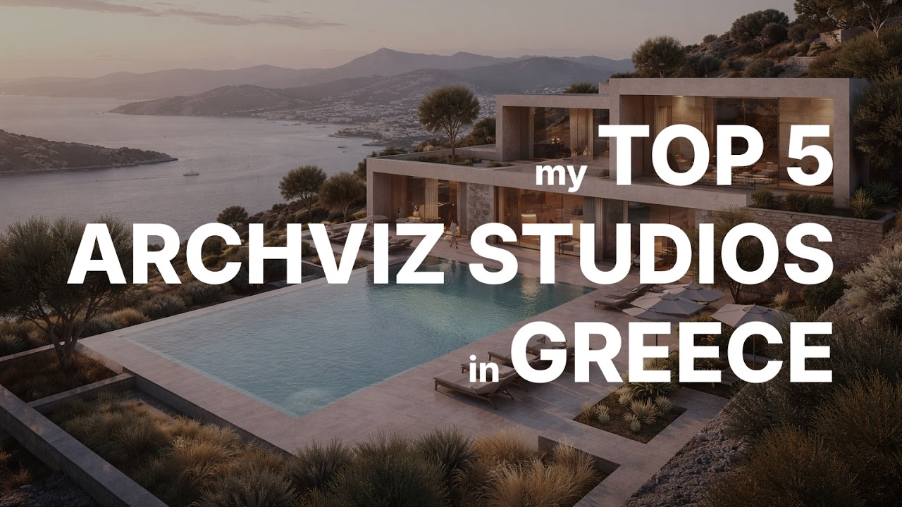My Top 5 ArchViz Studios in Greece