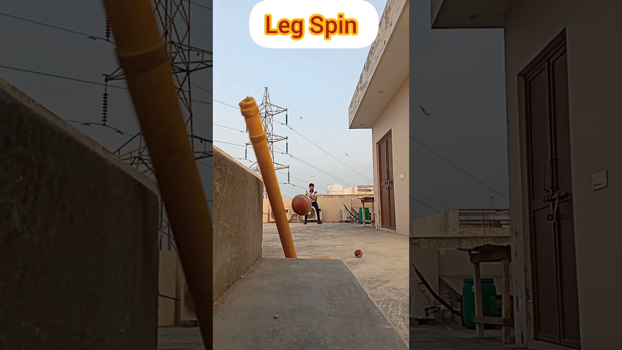 Leg spin and Googly ball Bowling practice #shorts #cricket #bowling