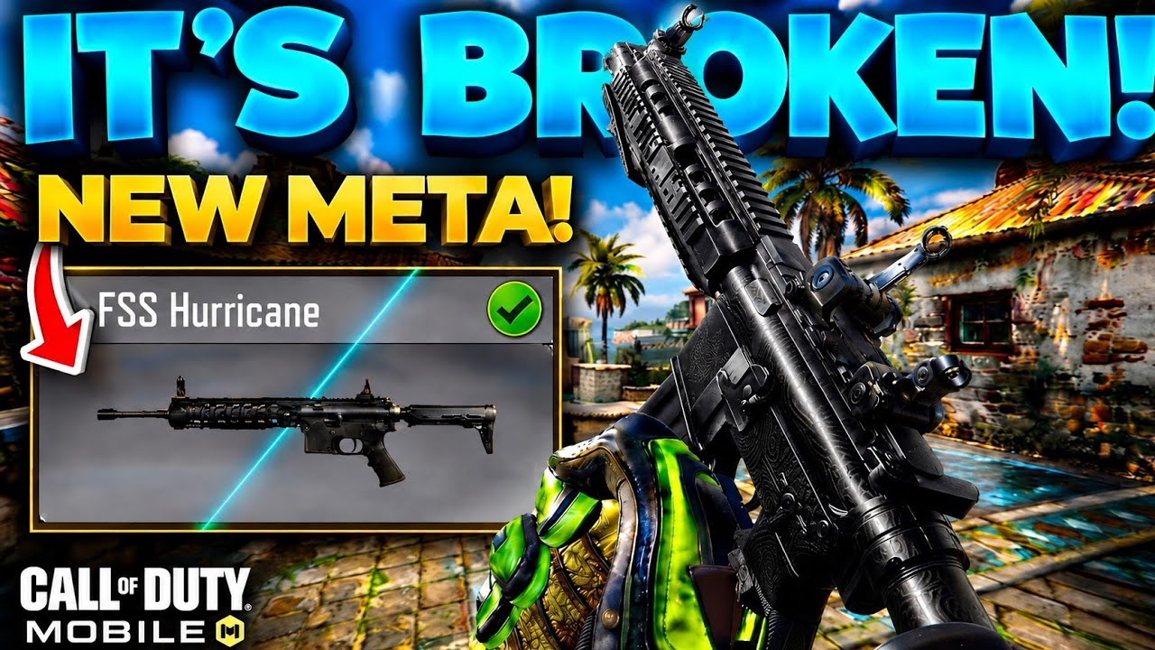 FSS Hurricane is BROKEN! NEW META Gunsmith | COD Mobile🔥
