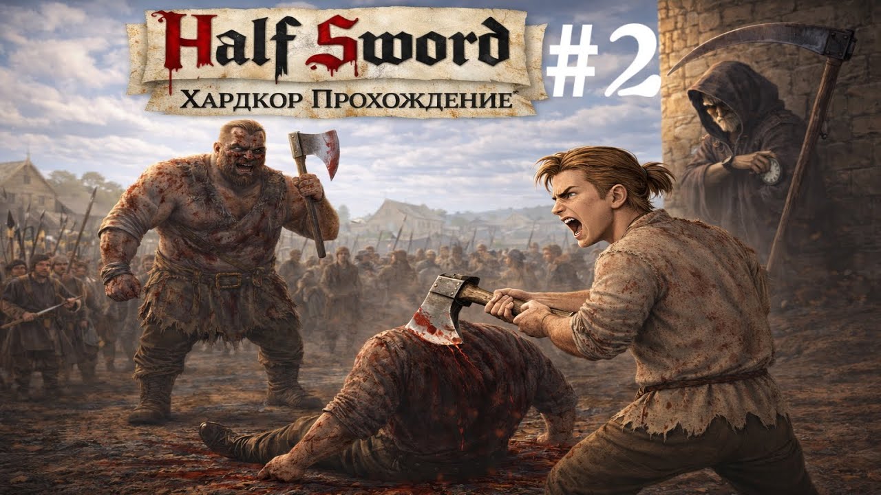 Half Sword - Просто Мясо в Хардкор Прохождении! #2
