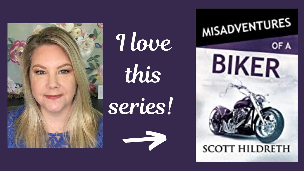 MISADVENTURES OF A BIKER BY SCOTT HILDRETH // WORKPLACE ROMANCE BOOK REVIEW