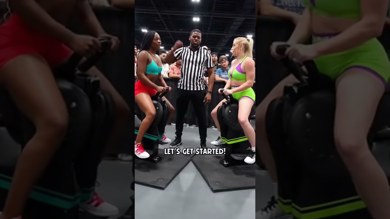 Two Girls One Machine | Ultimate Gym Battle 🔥 