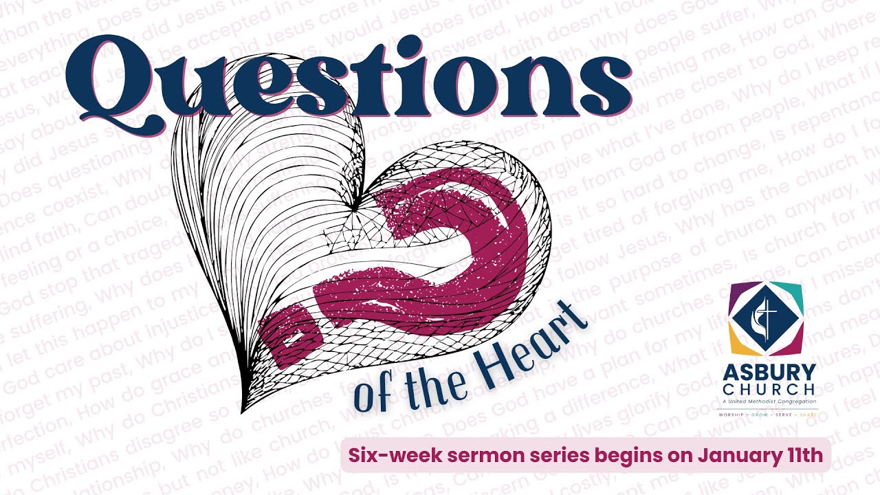 Sermon January 11, 2026 - Questions of the Heart Week 1 - Questions That Have No Right to Go Away