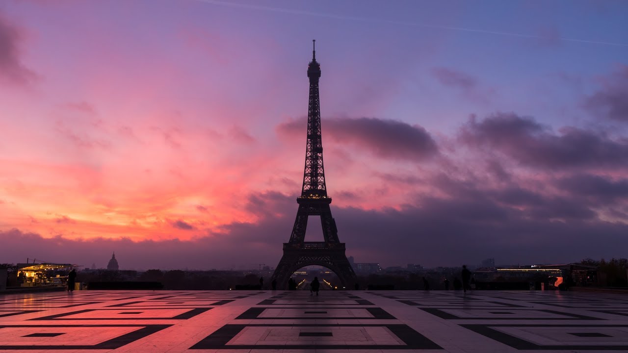 Paris Timelapse - Trocadéro 2017 Lever de Soleil - P08/52