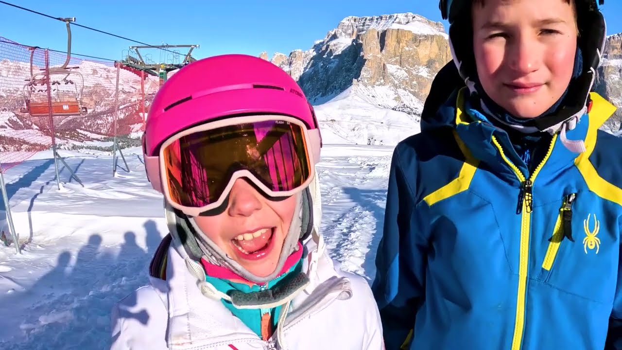 Val di Fassa (Col Rodella - Belvedere) cz.1 dla rodzin z dziećmi / Val di Fassa for families part 1