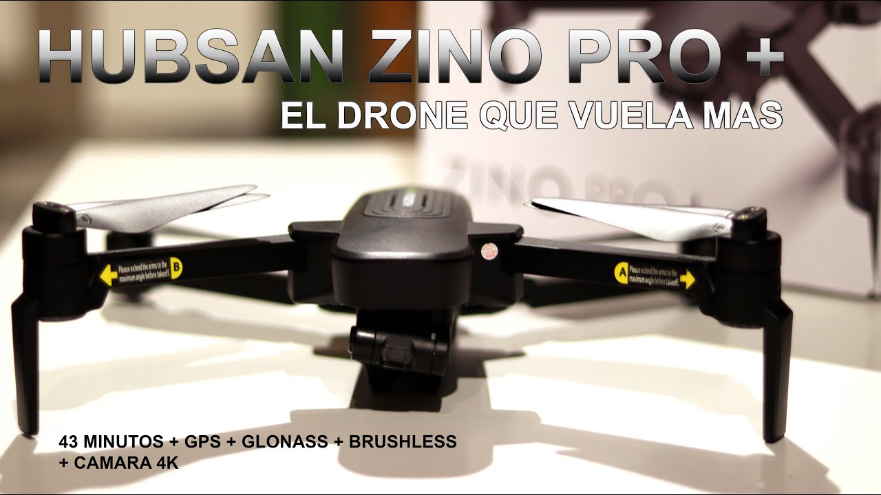 HUBSAN ZINO PRO PLUS | EL DRONE QUE VUELA MAS | 43 MINUTOS. ZINO PRO+