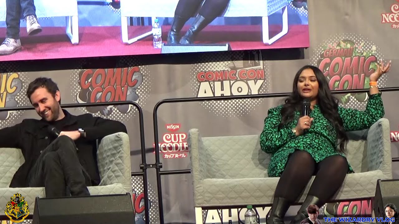 Harry Potter Cast Q&A Matthew Lewis & Afshan Azad | German Comic Con Dortmund | 05 - 12 - 2021