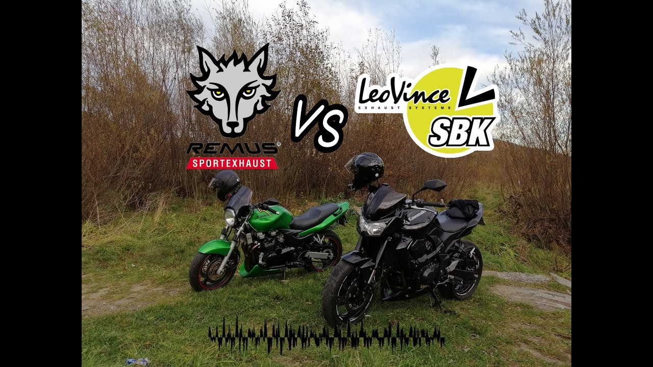 Remus vs LeoVince - Sound. Kawasaki ZR7 & Z750