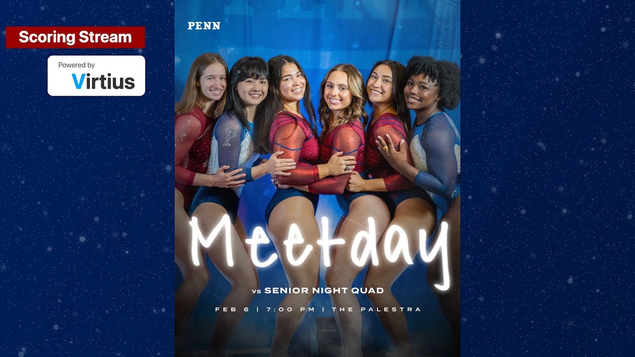 Virtius Scoring Stream - Penn / Cornell / GW / William & Mary - Women's NCAA Gymnastics