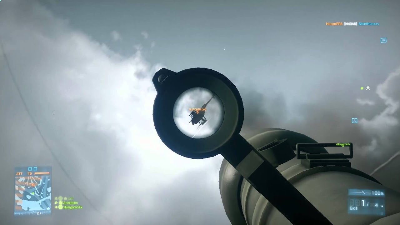 Battlefield 3 - IGLA vs Helo
