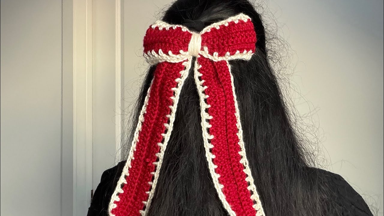 Cutest crochet bow ❤️❤️