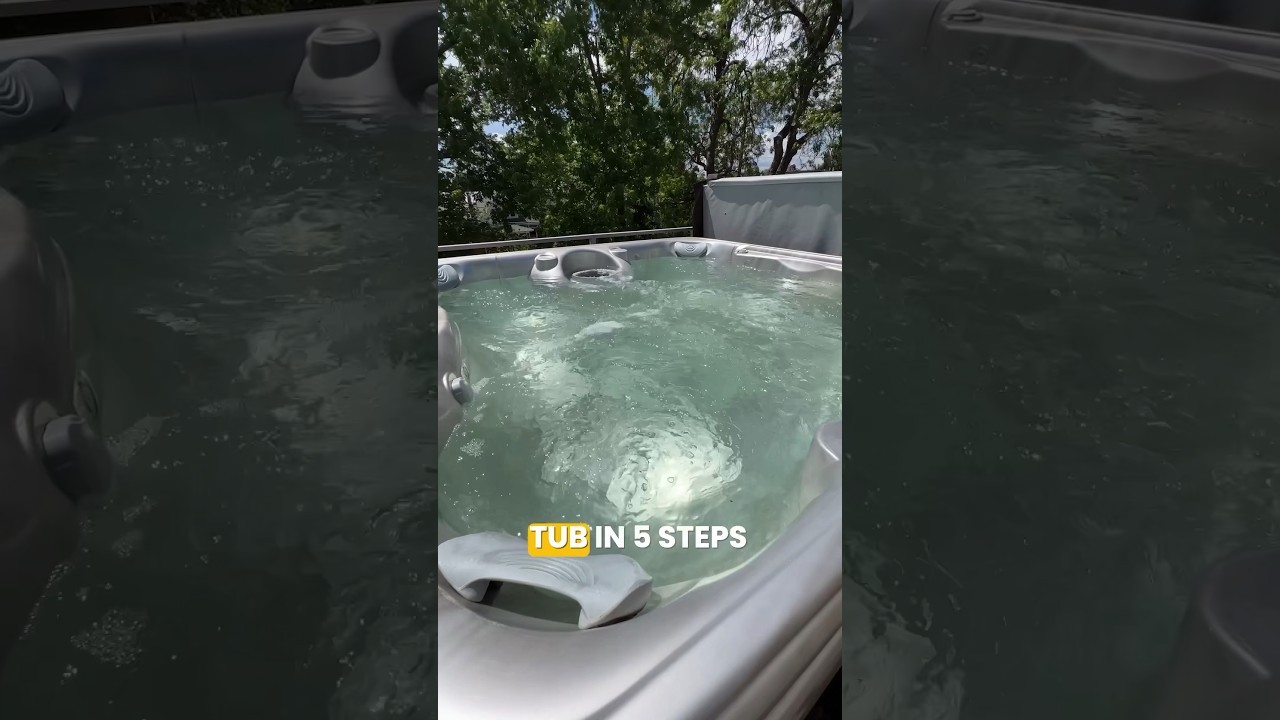 Start Your Hot Tub in 5 Steps 🏁