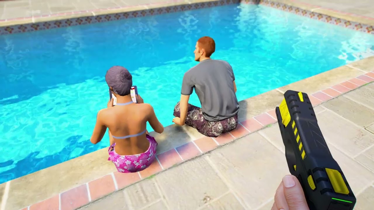 GTA 5 - Taser против NPC's Ragdolls Vol.48 | Euphoria Physics Ragdolls