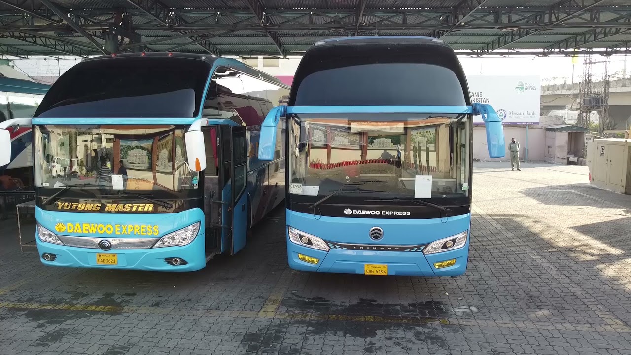 DAEWOO EXPRESS Golden Dragon Triumph Series Buses | Pak Transit