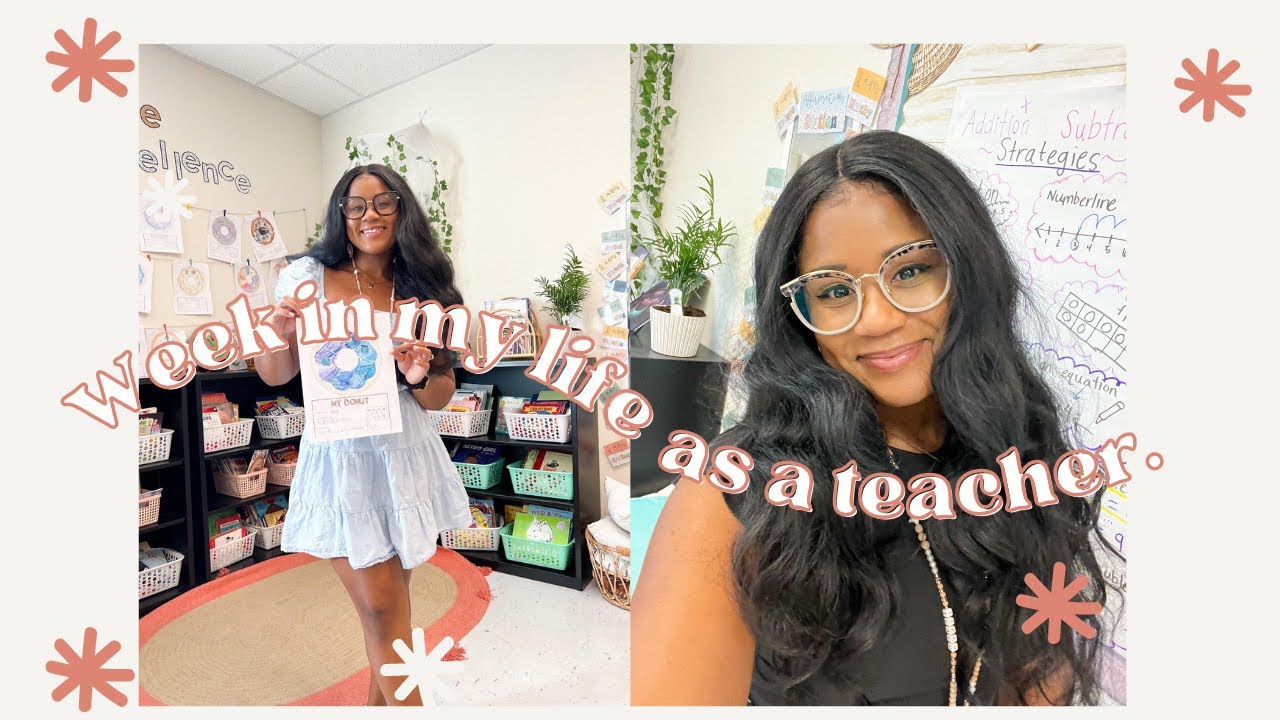 week in my life as a teacher | first vlog of the  year + watch me teach | elementary teacher vlog