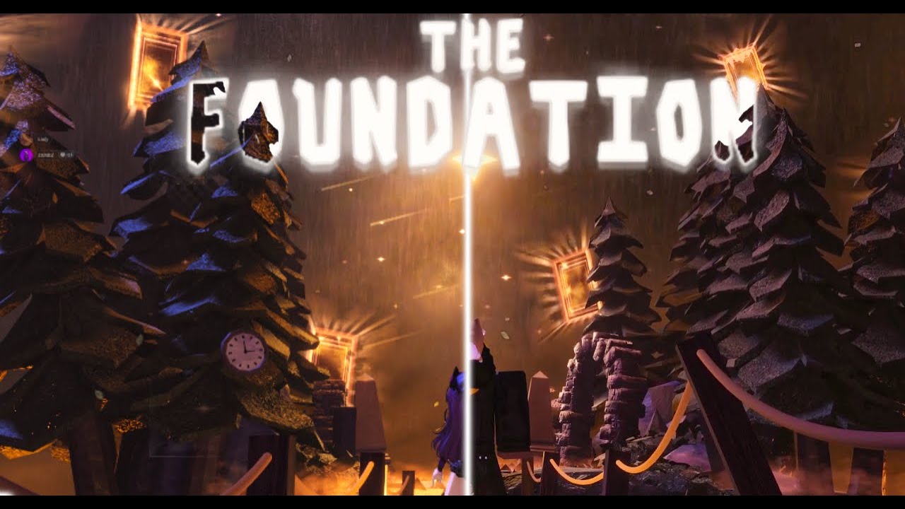 How i beat the foundation | Roblox |