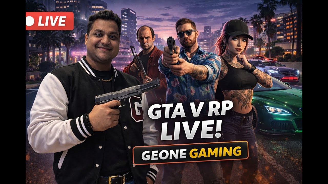 Lets play some GTA RP | Valorant Indian | GEONE GAMING