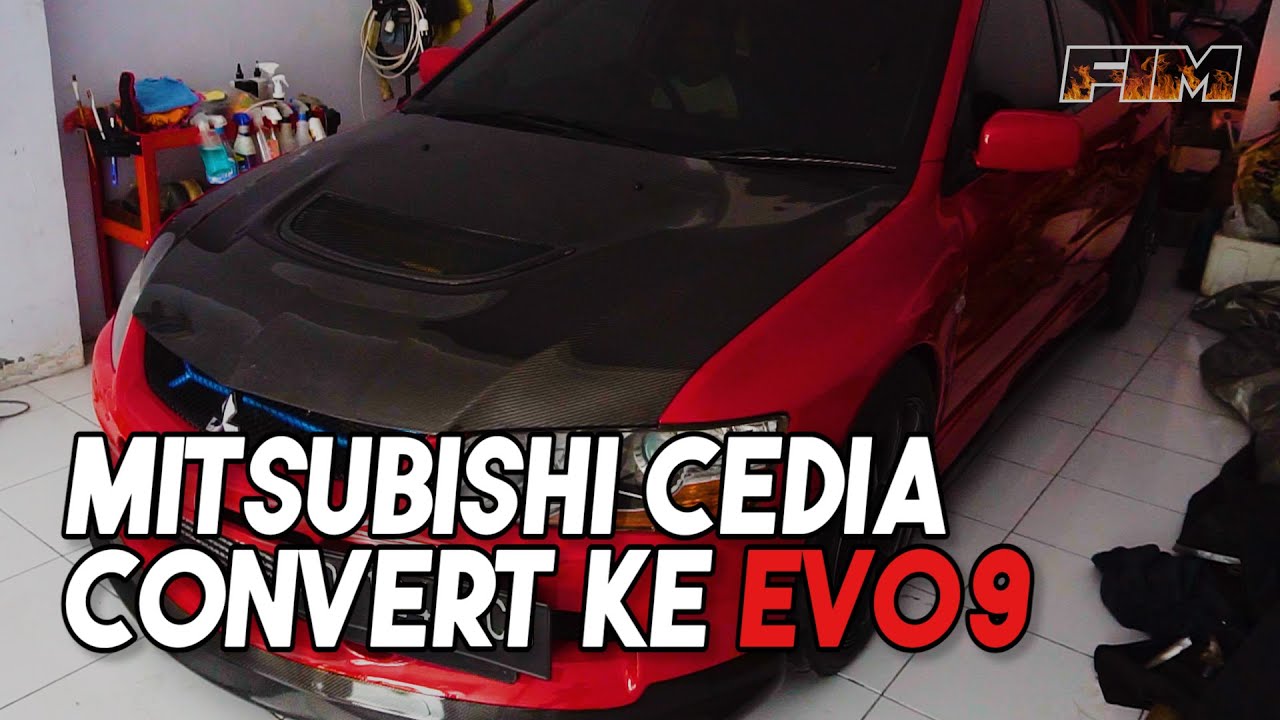 MITSUBISHI CEDIA CONVERT KE EVO 9