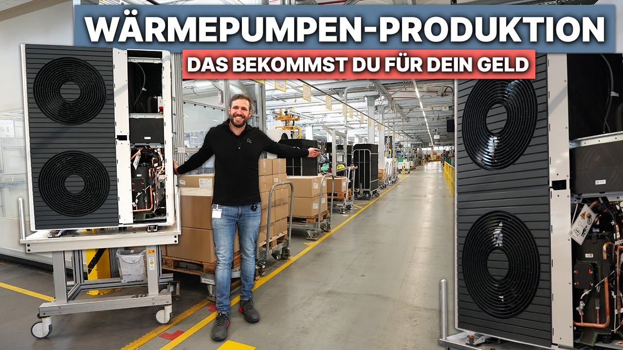 So werden WÄRMEPUMPEN produziert - Vaillant zeigt uns alles!