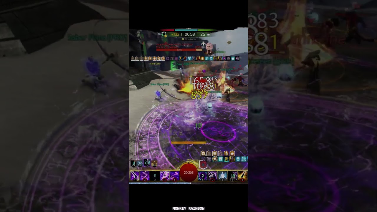 Elementalist, God of Thunder, features in GW2 WvW gameplays #guildwars2