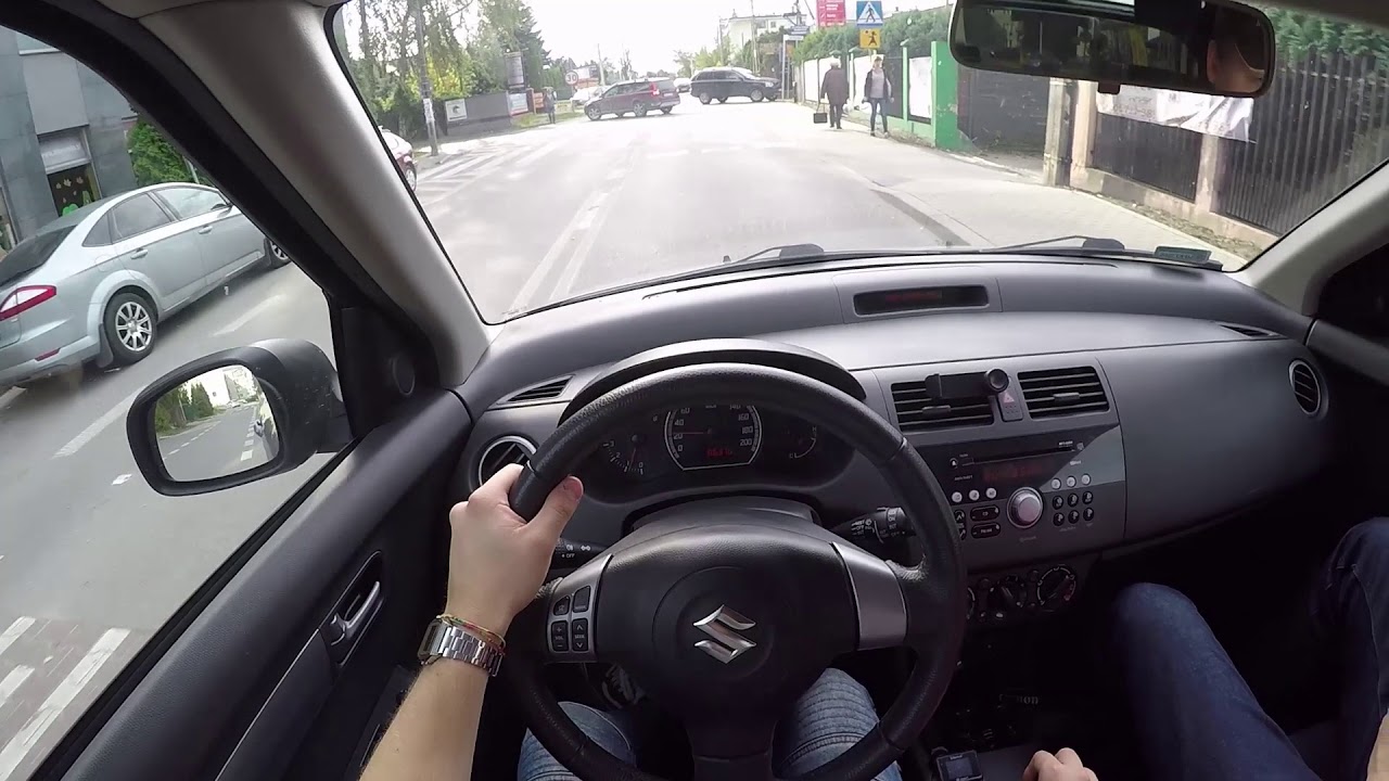Suzuki Swift '09 1.3 92 HP POV TEST DRIVE | AUTO START