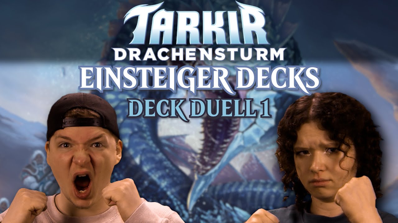 MTG Tarkir Dragonstorm Einsteiger Deck Duell 1 | Magic the Gathering deutsch | Trader Duel 2025