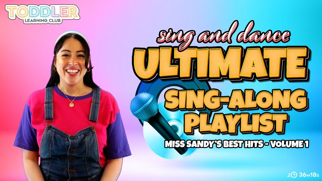 Preschool & Toddler Learning Video - Ultimate Miss Sandie Sing-Along Fun