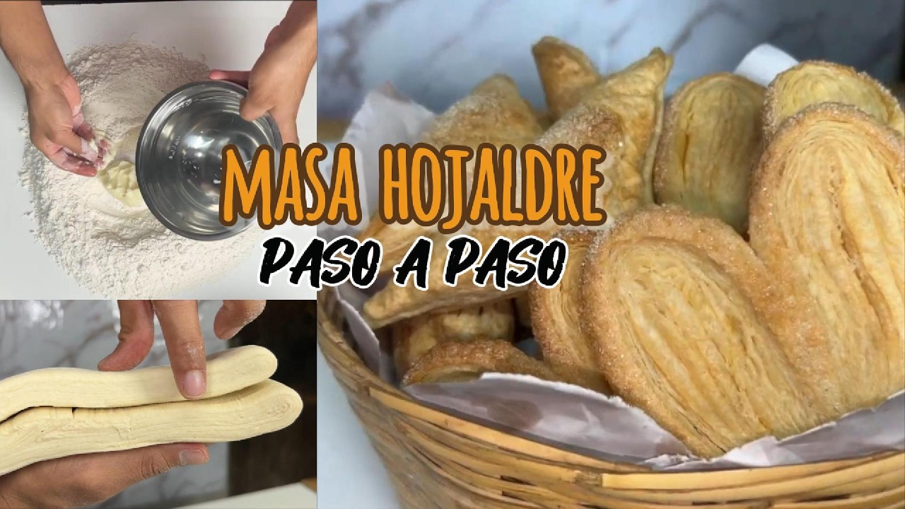 Masa hojaldre paso a paso