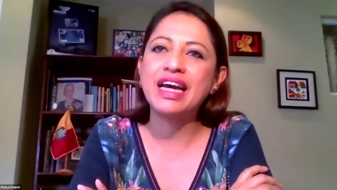 Paola Pab&oacute;n, Prefecta de Pichincha #BeyondTheOutbreak