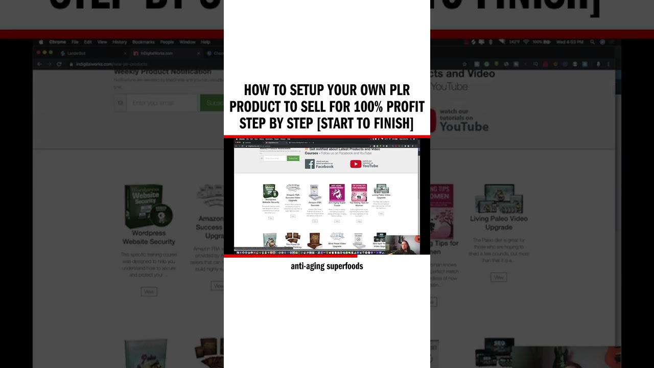 How To Setup Your Own PLR Product To Sell For 100% Profit Step by Step [Start To Finish]