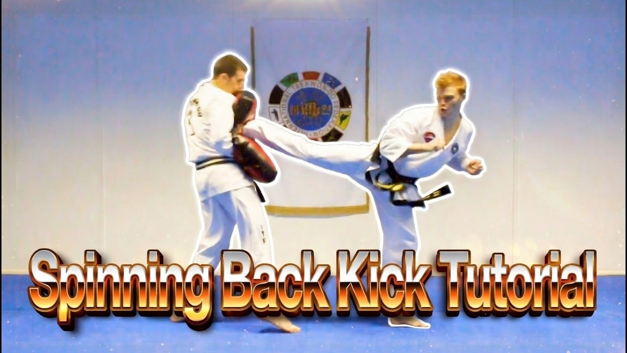 Taekwondo Spin Back Kick Tutorial | GNT How to