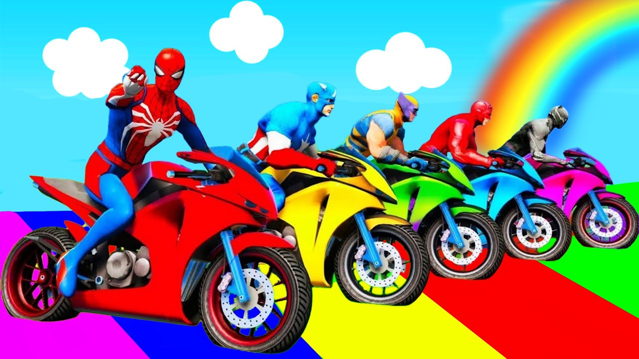 الرجل العنكبوت انقاذ باتمان Spider-Man Rescue batman vs iron man vs venom funny Game GTA 5 superhero