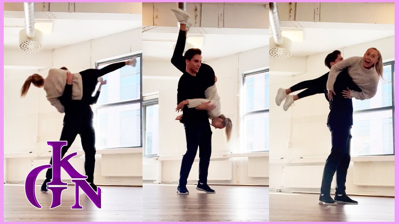 Martine skriker under dansetrening: – Sinnsykt vondt