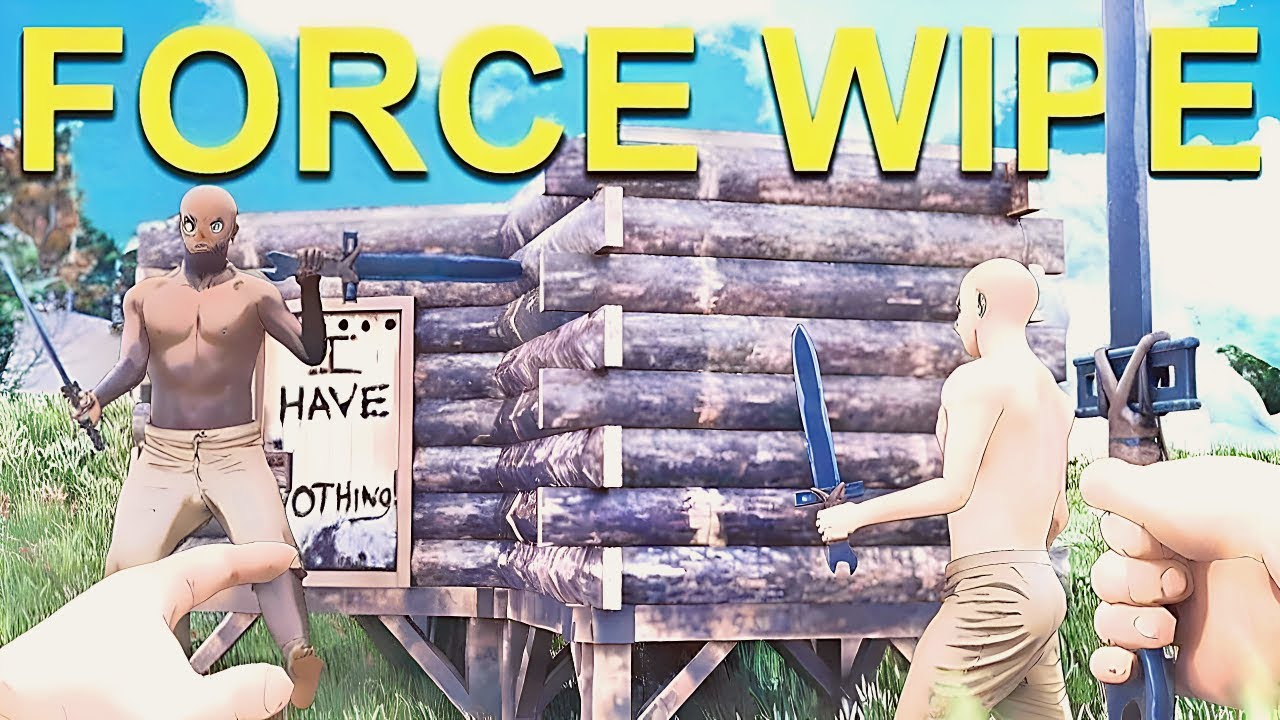 Force Wipe in 7 min - Rust