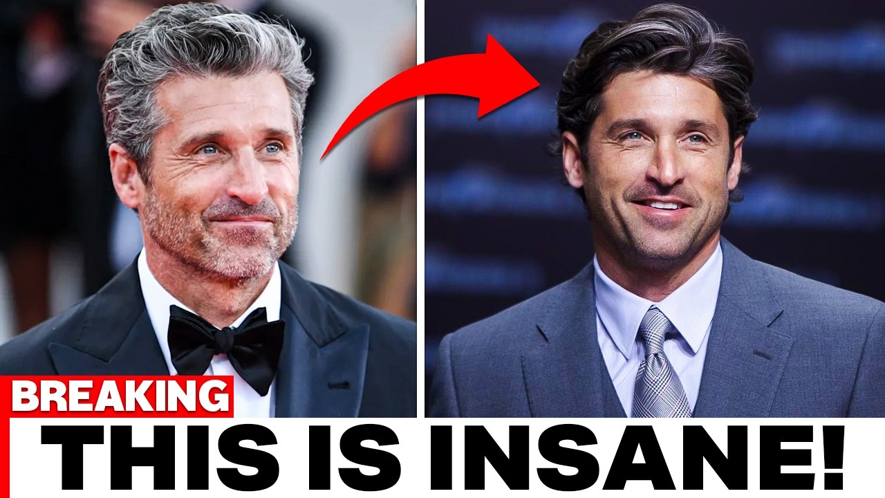 La transformación de Patrick Dempsey es realmente impactante